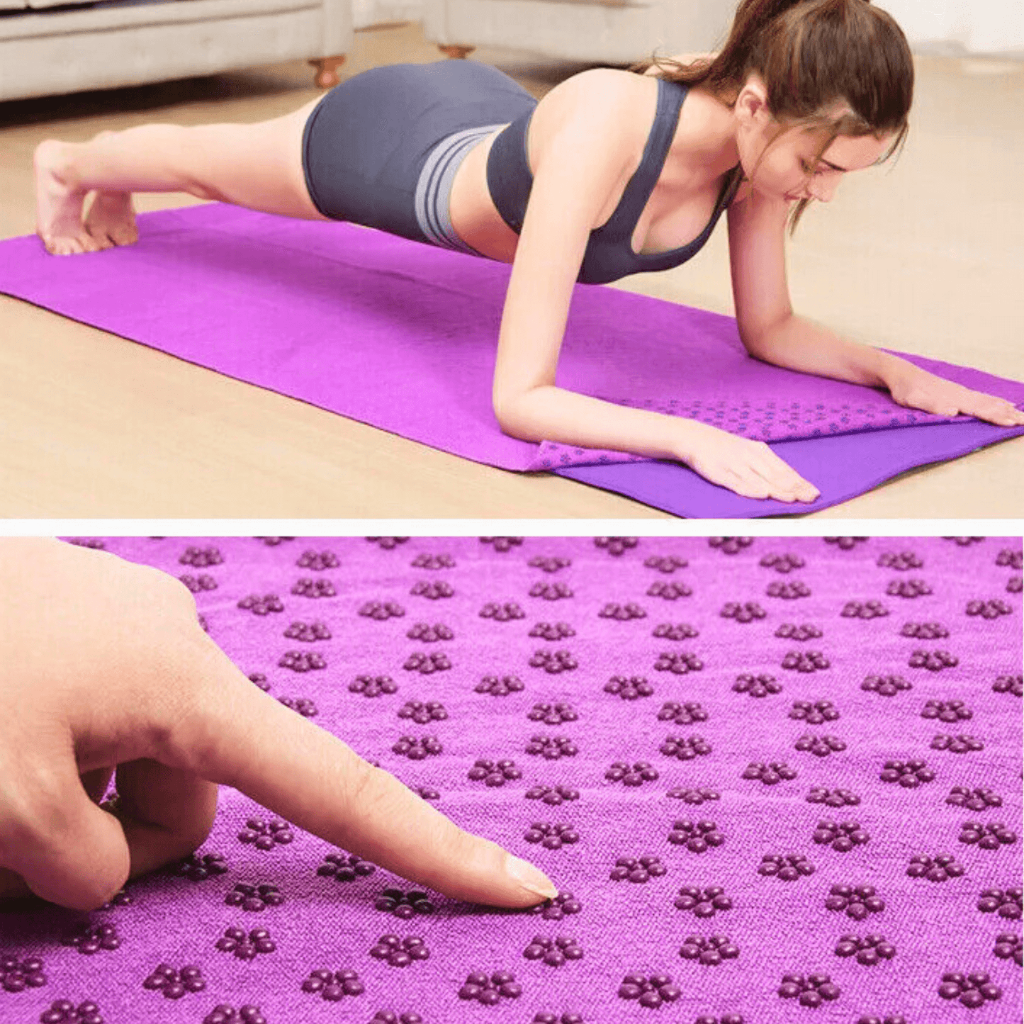 RadiantHealth™ Non-Slip Pilates Towel